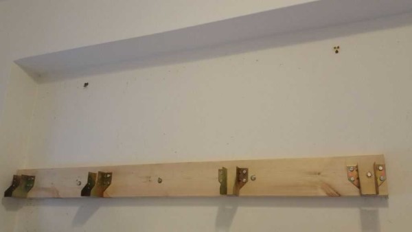 Installation des supports de montage