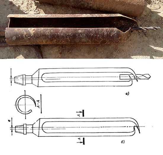 Cuillère à bur pour sol collant