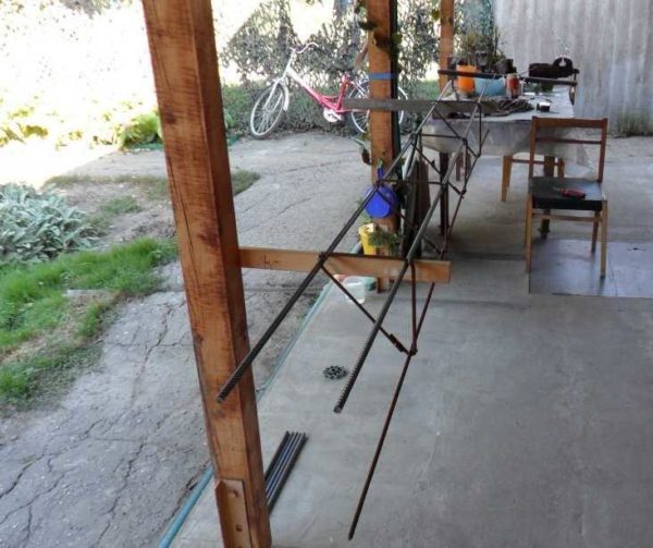 Cadre tricoté pour bouchon de couteau