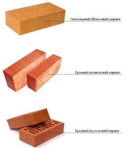 Types de briques