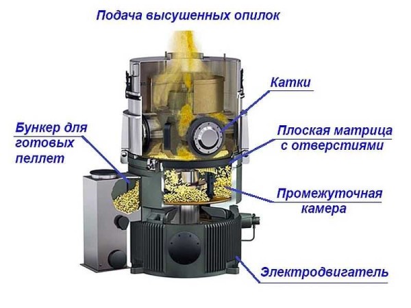 Dispositif de granulation à matrice plate
