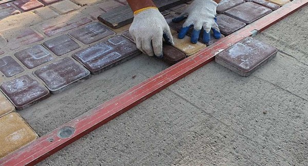 Dalles de pavage plancher de garage