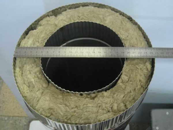 L'installation d'une cheminée sandwich commence par la détermination du diamètre