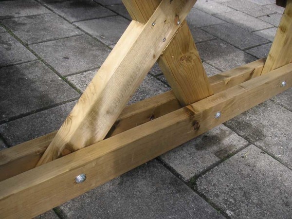 Ensemble de fixation de pied de table