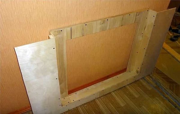 Assemblage de la paroi avant