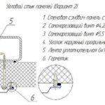 Joint d'angle (option 2)