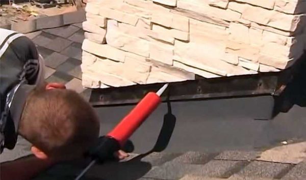 Tous les joints sont scellés