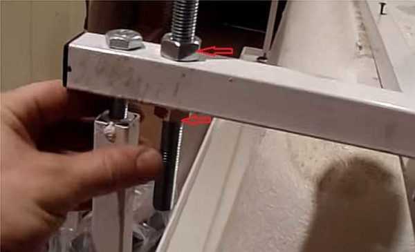 Installer des pieds sans écran