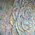 Rose de plâtre