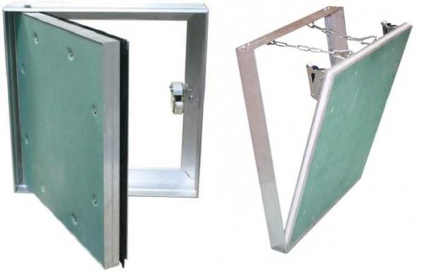 Types de trappes d'inspection pour la pose de carreaux