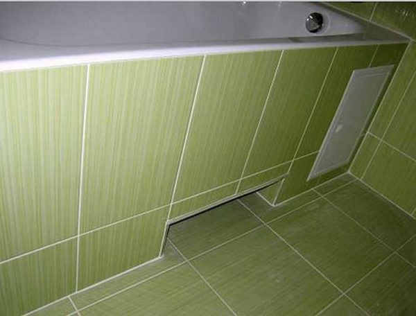 Trappe sanitaire en plastique
