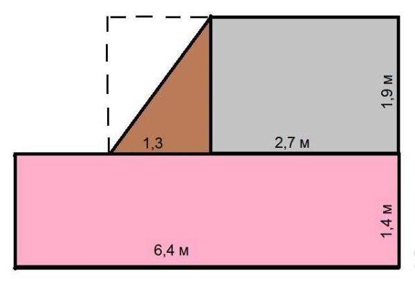 Comment calculer la superficie d'une pièce irrégulière