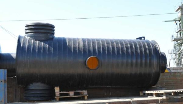 Puits pluvial en plastique