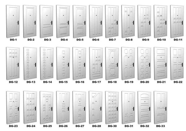 Du catalogue - des options pour les superpositions MDF, et tout cela est encore dans des couleurs différentes ...