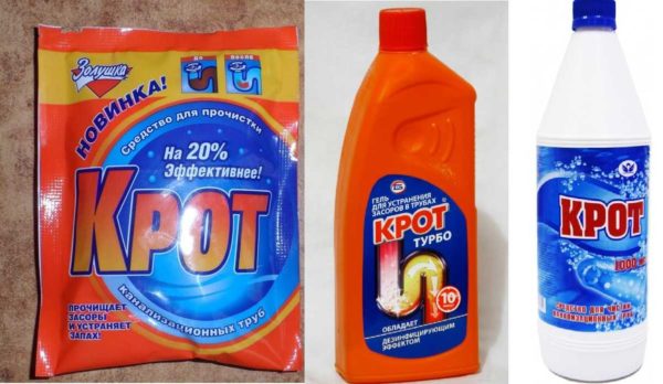 Le cure-pipe Mole est le plus populaire, a de nombreuses formes de libération, il est produit par différentes sociétés