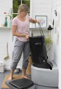 Pour faciliter l'élimination des déchets, les conteneurs doivent être équipés de roues