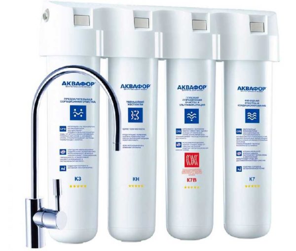 Aquaphor Crystal Eco N - pour la purification et la désinfection de l'eau de dureté accrue