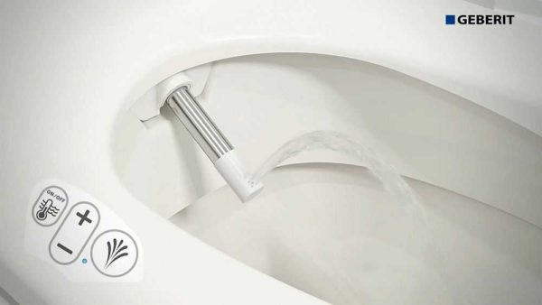 Toilette avec fonction bidet
