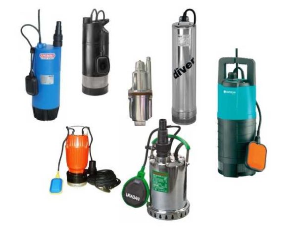Les pompes submersibles sont de différents types (vortex et vibrations), elles peuvent fonctionner avec différentes eaux - propres, sales et très sales