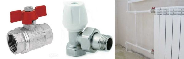 Robinets de radiateur de chauffage