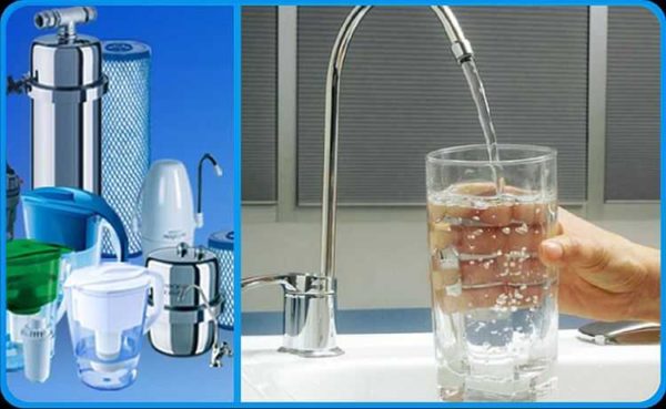 Pour ramener à la normale, différents types de filtres sont nécessaires pour la purification de l'eau