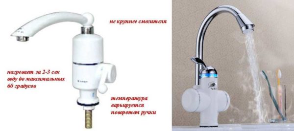 Chauffe-eau instantané pour robinet