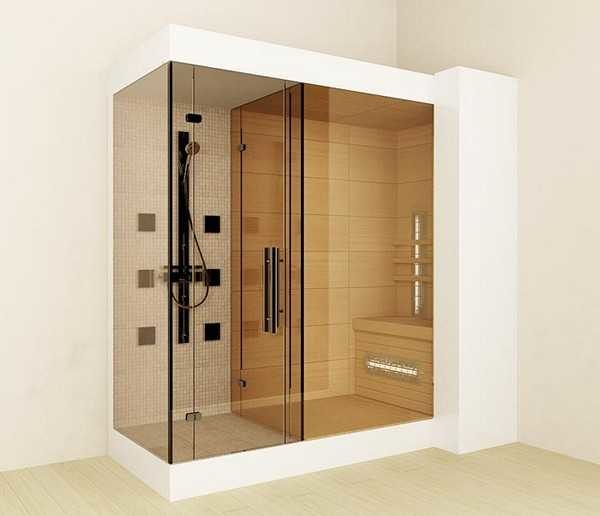 Les douches avec sauna appartiennent au segment premium