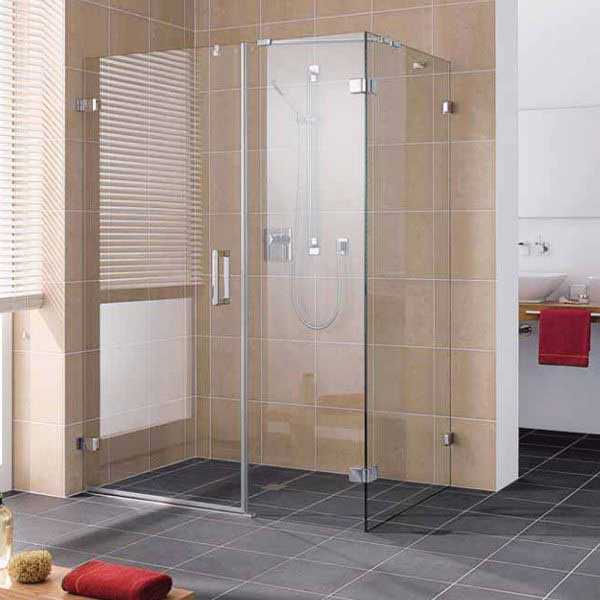 Cabine de douche sans palette ni murs
