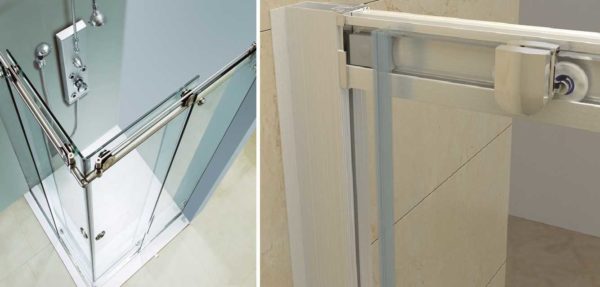 Le mécanisme de la porte coulissante doit être fiable même en apparence