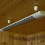 Chauffage IR de plafond de conception standard