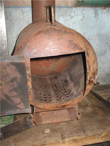 Comment fabriquer un réchaud à ventre plat dans un garage à partir d'une bouteille de gaz