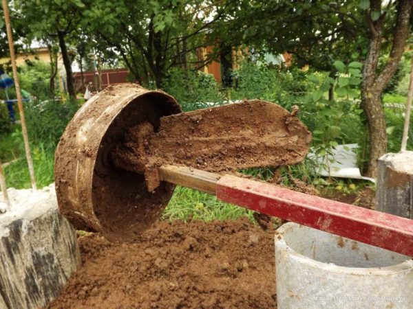 Foret de bricolage pour pieux TISE - l'une des options