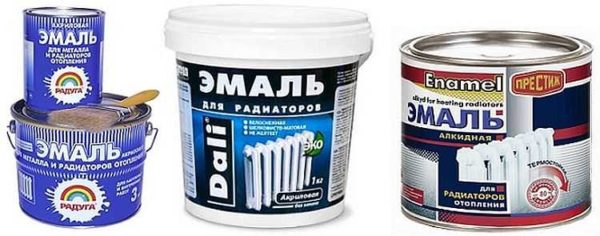 Les peintures pour radiateurs de chauffage sont fabriquées sur une base différente.