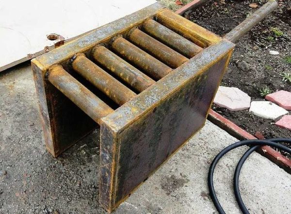 Un exemple de circuit d'eau pour une fournaise