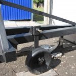 Installation de la roue de support