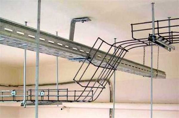 Chemins de câbles suspendus