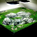Accrochez les lampes sur une tige