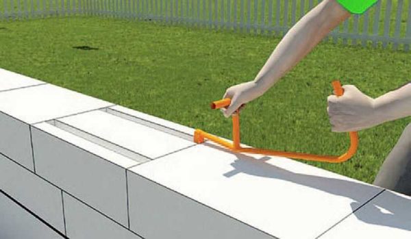 Rainureuse pour blocs à gaz
