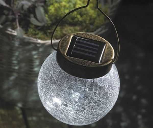 Intéressantes lampes solaires suspendues