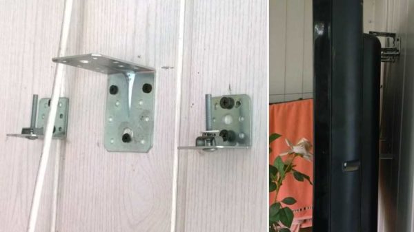 Montage du téléviseur sur un mur sans supports