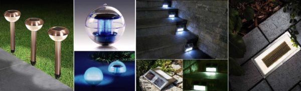 Les lampes solaires peuvent être différentes
