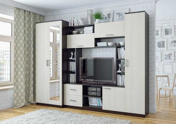 Les meubles blancs ont l'air très légers