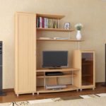 Strictement selon la description - une petite armoire, une commode et plusieurs étagères