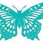 Ce motif de découpe ressemble plus à un papillon de nuit