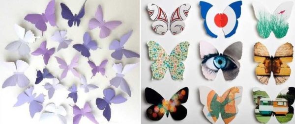 Ce sont des papillons de contour pour la décoration - ils sont faciles à faire, mais ils ont fière allure