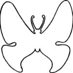 Papillon de nuit sur le mur - ce sera de belle couleur