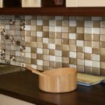 La mosaïque peut être constituée de carreaux de 3 à 5 cm de taille
