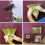 Un exemple d'utilisation inhabituelle de peinture à base d'eau conventionnelle, mais la couche de fond doit être beaucoup plus légère
