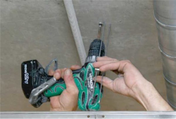 Installation de suspensions