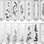 Ces motifs peuvent être appliqués à une seule partie ou répétés à l'extrême